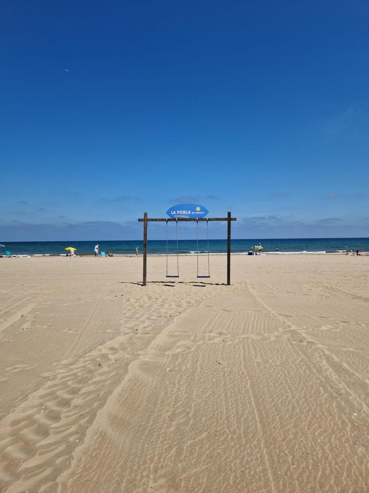 Apartamento Barbacoa, Piscina Y Playa Пуебла-де-Фарнальс Екстер'єр фото